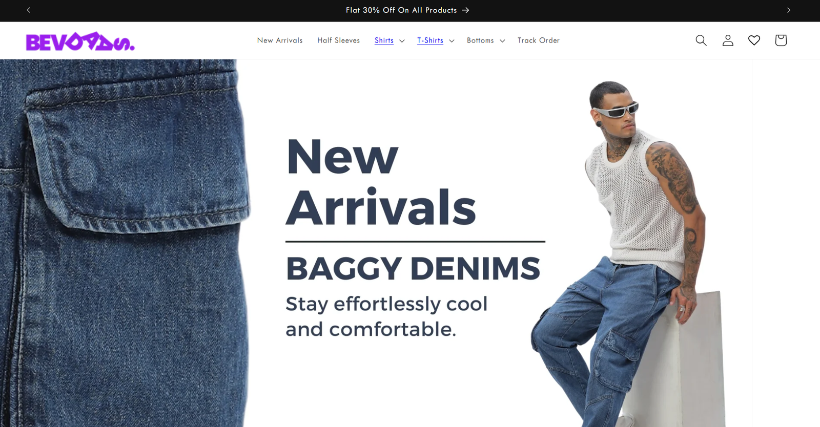 Bevdaas – E-commerce Website Maintenance